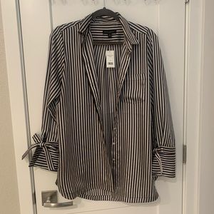 *New* Button Down Top with cute bows